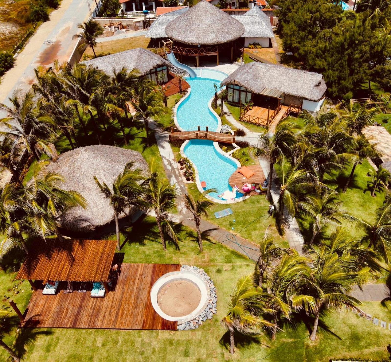 Отель Rancho Noe Cumbuco Каукая Экстерьер фото