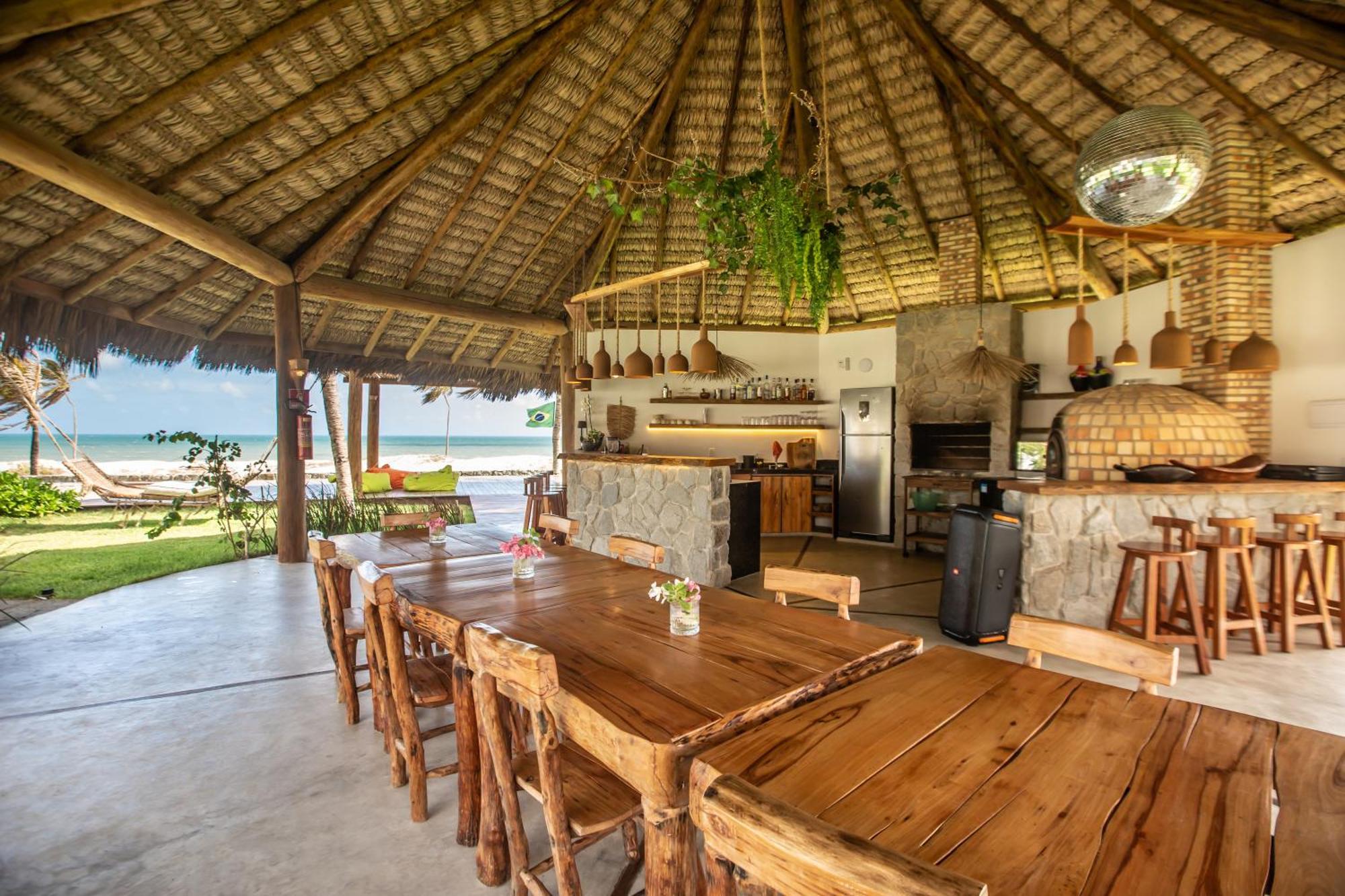 Отель Rancho Noe Cumbuco Каукая Экстерьер фото